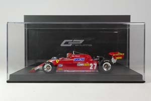 FERRARI 126CK WINNER MONACO GP (WITH PILOT FIGURE) 1981 G.VILLENEUVE - WITH SHOWCASE #27 — фото 4