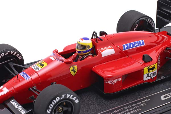 FERRARI F1/87 #27 2ND AUSTRALIAN GP FORMULA 1 1987 MICHELE ALBORETO / ФЕРРАРИ F1/87 2 МЕСТО ГРАН-ПРИ АВСТРАЛИИ ФОРМУЛА-1 МИКЕЛЕ АЛЬБОРЕТО — фото 6