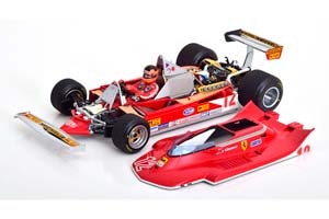 FERRARI 312T 1975 N.LAUDA #12 + 312 T4 1979 G.VILLENEUVE #12 / ФЕРРАРИ — фото 6