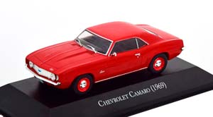 CHEVROLET CAMARO 1969 КРАСНЫЙ