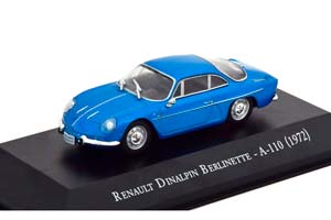 RENAULT DINALPIN BERLINETTE A-110 1972, BLUE