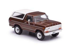 FORD BRONCO RANGER XLT 1978 КОРИЧНЕВЫЙ МЕТАЛЛИК С БЕЛЫМ — фото 4