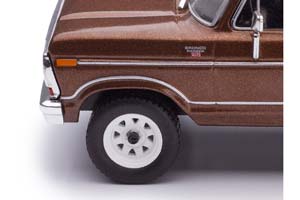 FORD BRONCO RANGER XLT 1978 КОРИЧНЕВЫЙ МЕТАЛЛИК С БЕЛЫМ — фото 7