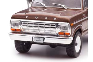 FORD BRONCO RANGER XLT 1978 КОРИЧНЕВЫЙ МЕТАЛЛИК С БЕЛЫМ — фото 8
