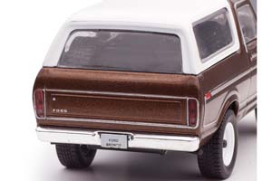 FORD BRONCO RANGER XLT 1978 КОРИЧНЕВЫЙ МЕТАЛЛИК С БЕЛЫМ — фото 9