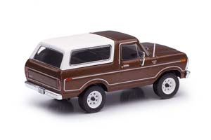 FORD BRONCO RANGER XLT 1978 КОРИЧНЕВЫЙ МЕТАЛЛИК С БЕЛЫМ — фото 2