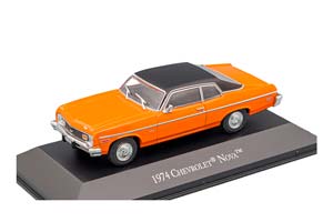 CHEVROLET NOVA 1974, ORANGE / BLACK