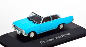 OPEL OLIMPICO FIERA VI 1968 (OPEL REKORD C) СИНИЙ С БЕЛЫМ