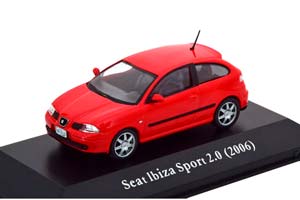 SEAT IBIZA 2.0 SPORT 2006, RED