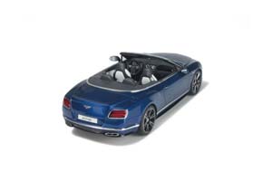 BENTLEY CONTINENTAL GT V8S CONVERTIBLE 2014 BLUE METALLIC LIMITED EDITION 1000 PCS. — фото 4