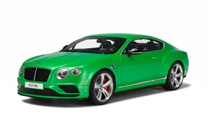 BENTLEY CONTINENTAL GT V8S COUPE 2015 GREEN METALLIC LIMITED EDITION 1000 PCS.