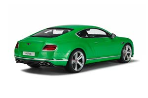 BENTLEY CONTINENTAL GT V8S COUPE 2015 GREEN METALLIC LIMITED EDITION 1000 PCS. — фото 2
