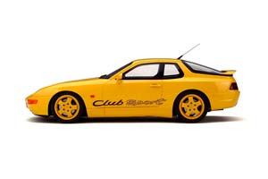 PORSCHE 968 CS CLUB SPORT 1993 YELLOW LIMITED EDITION 1250 PCS. — фото 3