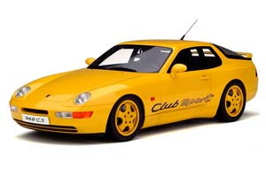PORSCHE 968 CS CLUB SPORT 1993 YELLOW LIMITED EDITION 1250 PCS.