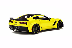 CHEVROLET CORVETTE C7R EDITION 2016 YELLOW/BLACK LIMITED EDITION 999 PCS. — фото 2