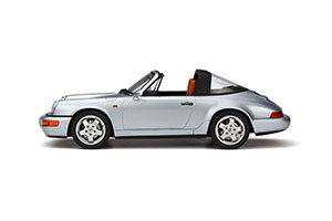 PORSCHE 911 (964) TARGA 1991 SILVER — фото 3