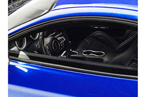 FORD SHELBY GT-350 WIDEBODY 2020 BLUE/BLACK STIPES — фото 3
