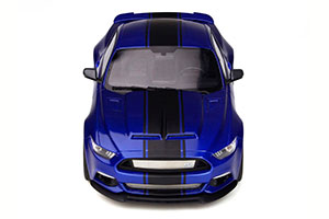FORD SHELBY GT-350 WIDEBODY 2020 BLUE/BLACK STIPES — фото 9