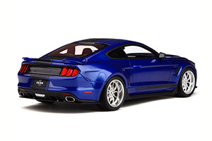 FORD SHELBY GT-350 WIDEBODY 2020 BLUE/BLACK STIPES — фото 2