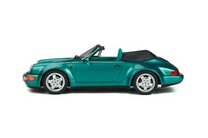 PORSCHE 911 (964) CONVERTIBLE TURBO LOOK GREENMETALLIC LIMITED EDITION 911 PCS — фото 3