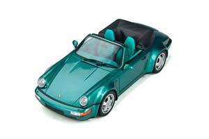 PORSCHE 911 (964) CONVERTIBLE TURBO LOOK GREENMETALLIC LIMITED EDITION 911 PCS — фото 4