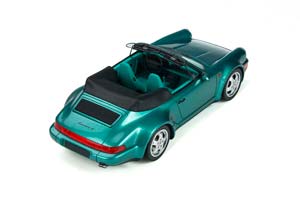 PORSCHE 911 (964) CONVERTIBLE TURBO LOOK GREENMETALLIC LIMITED EDITION 911 PCS — фото 5
