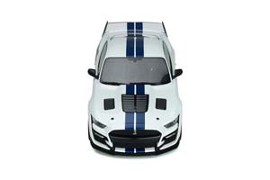 SHELBY GT500 DRAGON SNAKE 2020 WHITE BLUE LIMITED EDITION 1200 PCS — фото 8