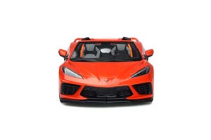 CHEVROLET CORVETTE C8 CONVERTIBLE OPEN 2021 ORANGE BLACK LIMITED EDITION 999 PCS — фото 4