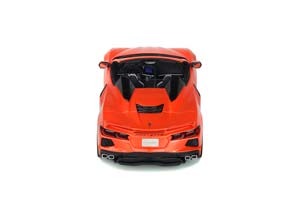 CHEVROLET CORVETTE C8 CONVERTIBLE OPEN 2021 ORANGE BLACK LIMITED EDITION 999 PCS — фото 9