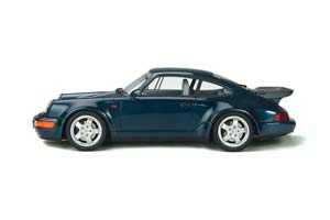 PORSCHE 911 (964) TURBO 3.3 COUPE 1991 BLUEMETALLIC LIMITED EDITION 999 PCS — фото 3