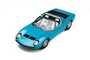 LAMBORGHINI MIURA P400 ROADSTER 1968 AZZURO CIELO — фото 7