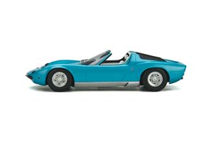 LAMBORGHINI MIURA P400 ROADSTER 1968 AZZURO CIELO — фото 11