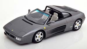 FERRARI 348 GTS 1993 GREY METALLIC