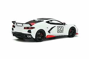 CHEVROLET CORVETTE C8 PACE CAR 2020 БЕЛЫЙ — фото 3