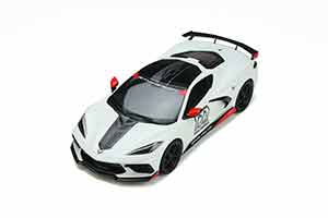 CHEVROLET CORVETTE C8 PACE CAR 2020 БЕЛЫЙ — фото 10
