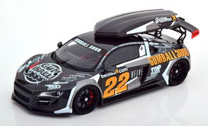 AUDI R8 GUMBALL 3000 GREYMETALLIC WHITE
