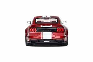 SHELBY SUPER SNAKE COUPE 2021 КРАСНЫЙ С БЕЛОЙ ПОЛОСКОЙ — фото 8