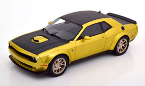 DODGE CHALLENGER 50TH WIDEBODY 2019 LIGHTGREEN-METALLIC MATT-BLACK — фото 1