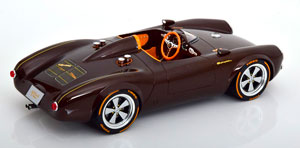 PORSCHE 550 SPIDER SLANG500 JONSIBAL 2019 DARKBROWN-METALLIC — фото 2