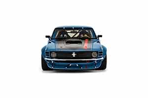FORD MUSTANG RUFFIAN 1970/2021 BLUE BLACK — фото 5