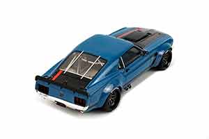 FORD MUSTANG RUFFIAN 1970/2021 BLUE BLACK — фото 9