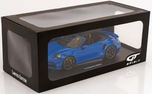 PORSCHE 911 (992) TURBO S CONVERTIBLE BLUE — фото 3