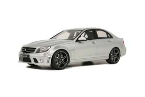 MERCEDES W204 C63 AMG 2008 SILVER METALLIC