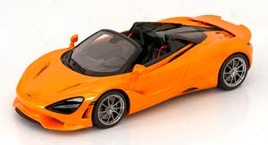 MCLAREN 750S SPIDER 2024 ORANGE-METALLIC