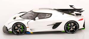KOENIGSEGG JESKO 2019 WHITE METALLIC/BLACK — фото 3