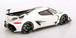 KOENIGSEGG JESKO 2019 WHITE METALLIC/BLACK — фото 2