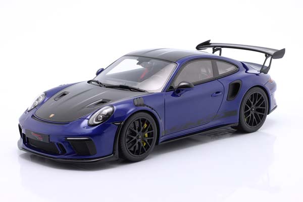 PORSCHE 911 (991.2) GT3 RS WEISSACH PACKAGE BLUE METALLIC BLACK