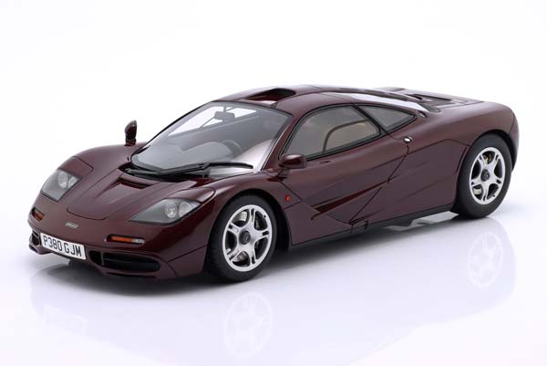 MCLAREN F1 ROAD CAR 1992 BURGUNDY RED