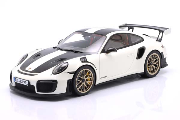 PORSCHE 911 (991 II) GT2 RS WHITE / BLACK / ПОРШЕ 911 991 2 ГТ2 RS БЕЛЫЙ ЧЕРНЫЙ