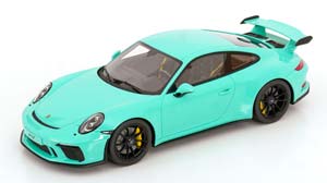 PORSCHE 911 (991 II) GT3 2018 MINTGREEN LIMITED EDITION 999 PCS / ПОРШЕ 911 991 2 ГТ3 МИНТГРИН ЛИМИТИРОВАННАЯ СЕРИЯ 999 ШТ